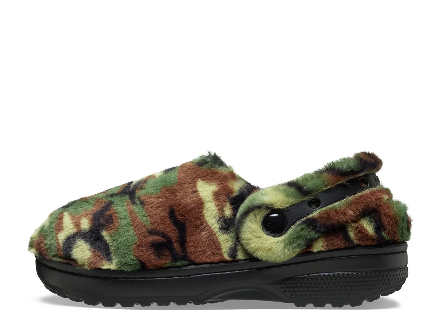 Сабо Crocs Classic Unfurgettable Clog, Army Green/Brown Camouflage Print — фото 3