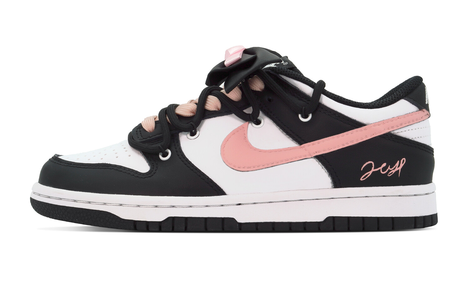 

Женские кроссовки для скейтбординга Nike Dunk, Black/Pink