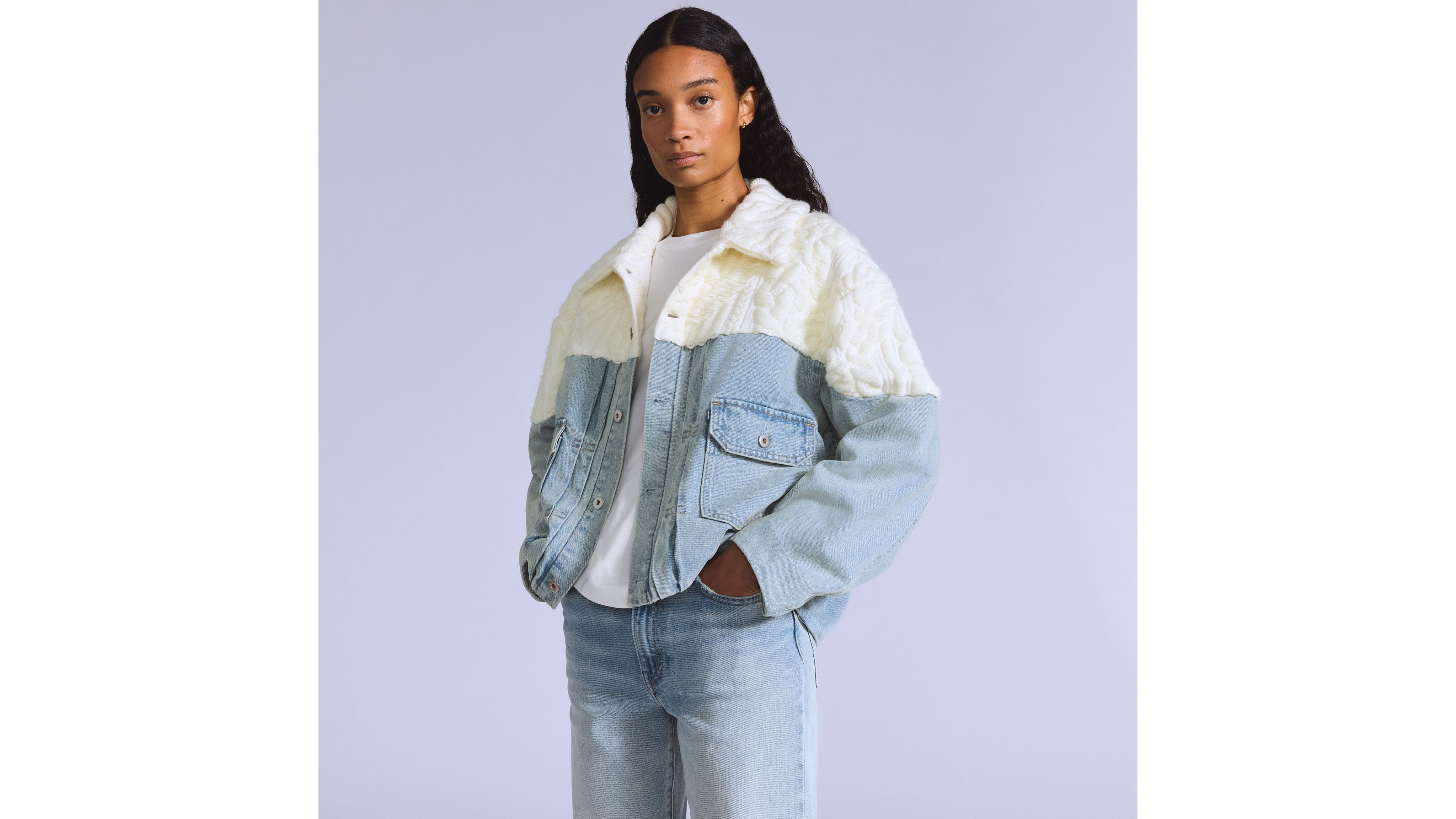 

Куртка дальнобойщика Aran Levi's, Cold Water - Medium Wash