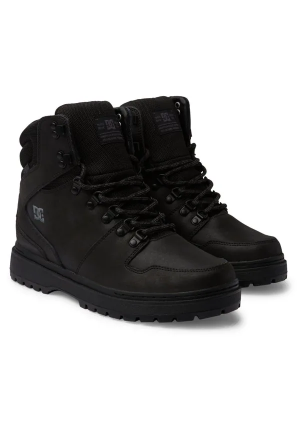 Ботинки peary на шнуровке до щиколотки Dc Shoes, Bb Black Black — фото 2