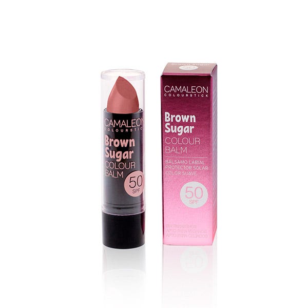 

Бальзам для губ с цветом и spf50 CAMALEON Bálsamo Brown Sugar SPF50, Brown Sugar