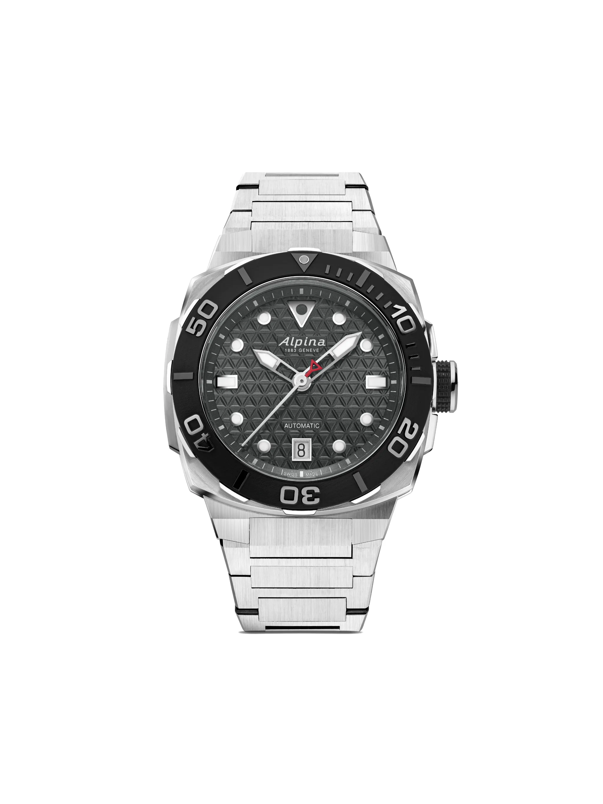 

Наручные часы Seastrong Diver Extreme Automatic 40.50 мм Alpina, серый