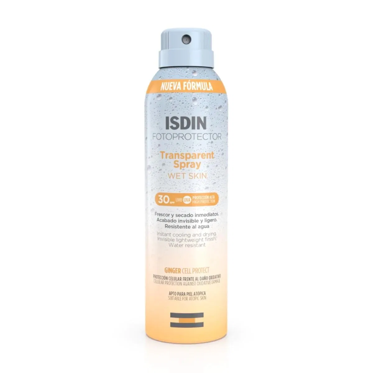 Солнцезащитный спрей ISDIN Fotoprotector Trasparent Spray Wet Skin SPF30 250 мл Isdin