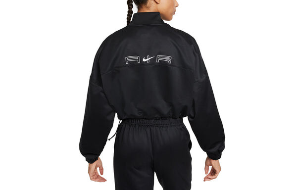 Спортивная футболка air classic logo casual baseball jacket black Nike, черный — фото 2
