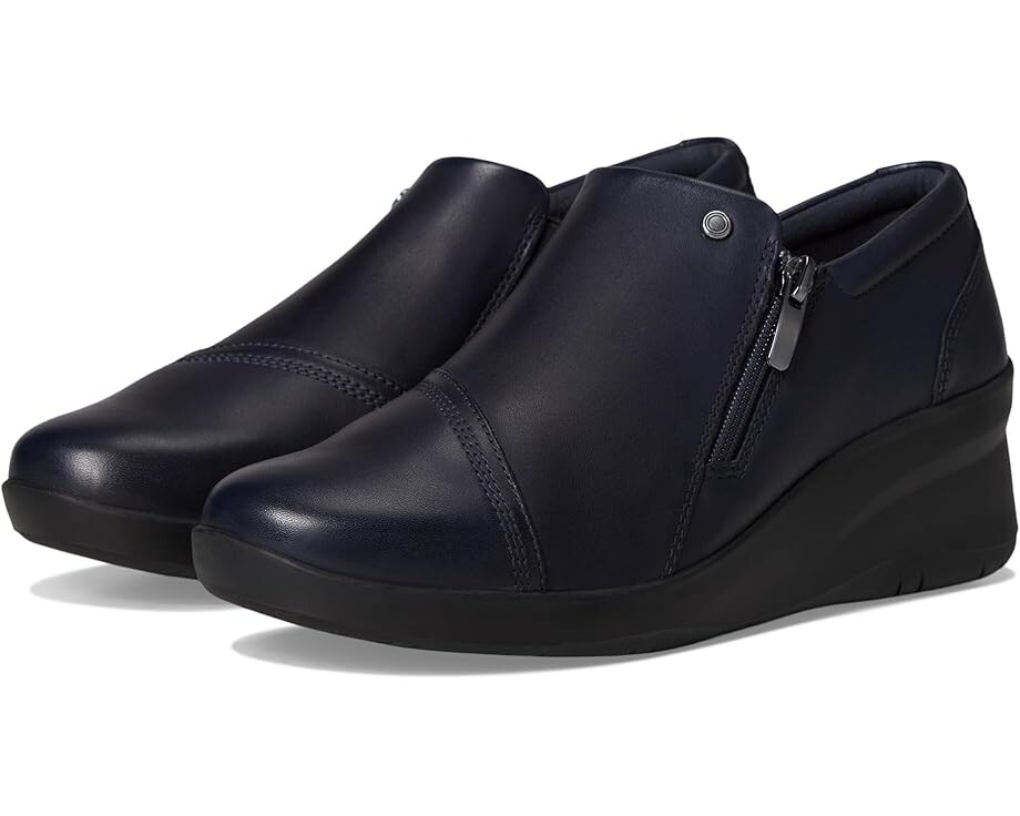 

Кроссовки Clarks Suttyn Zip, цвет Navy Leather