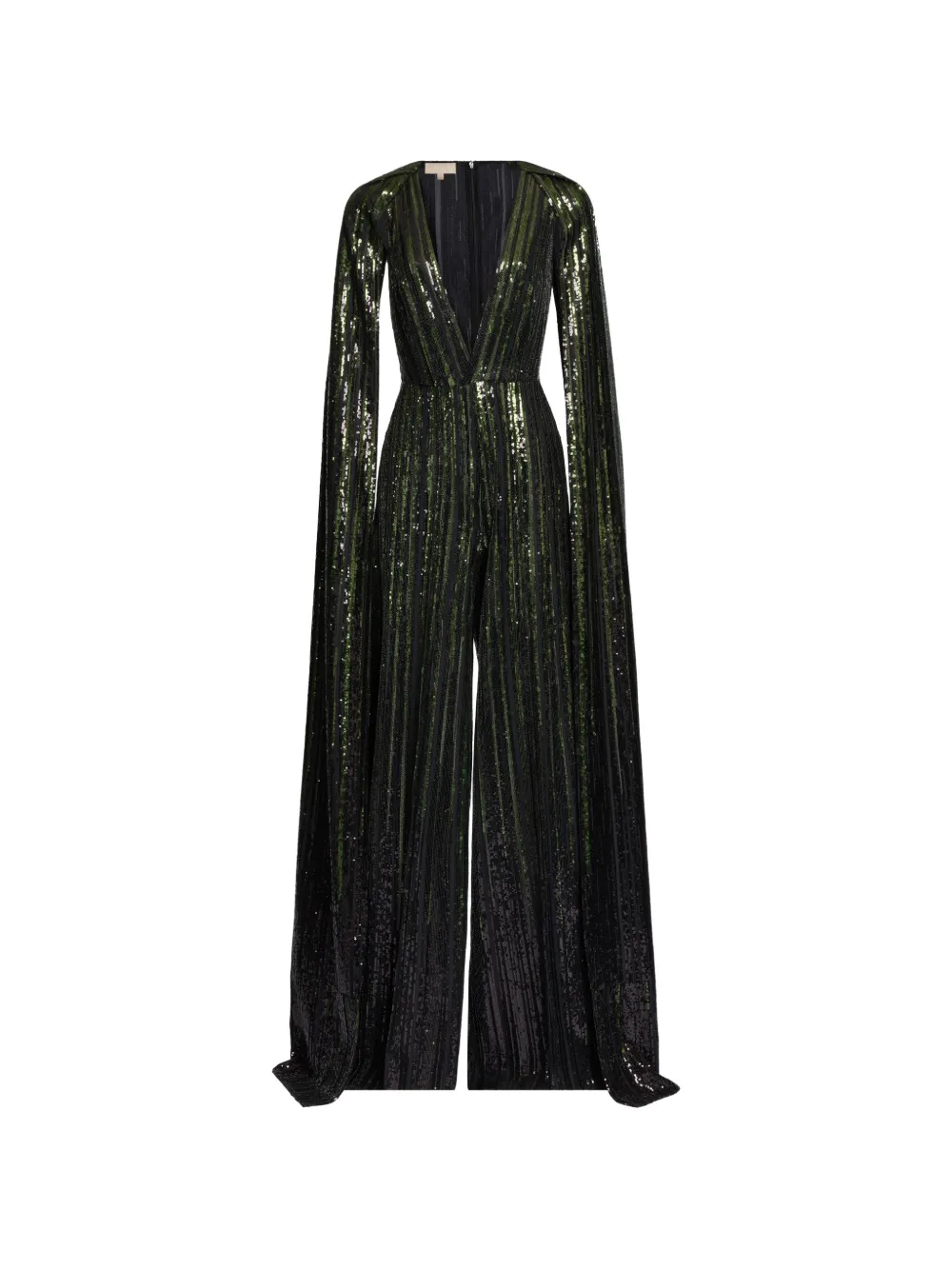 

Комбинезон с пайетками Elie Saab, черный