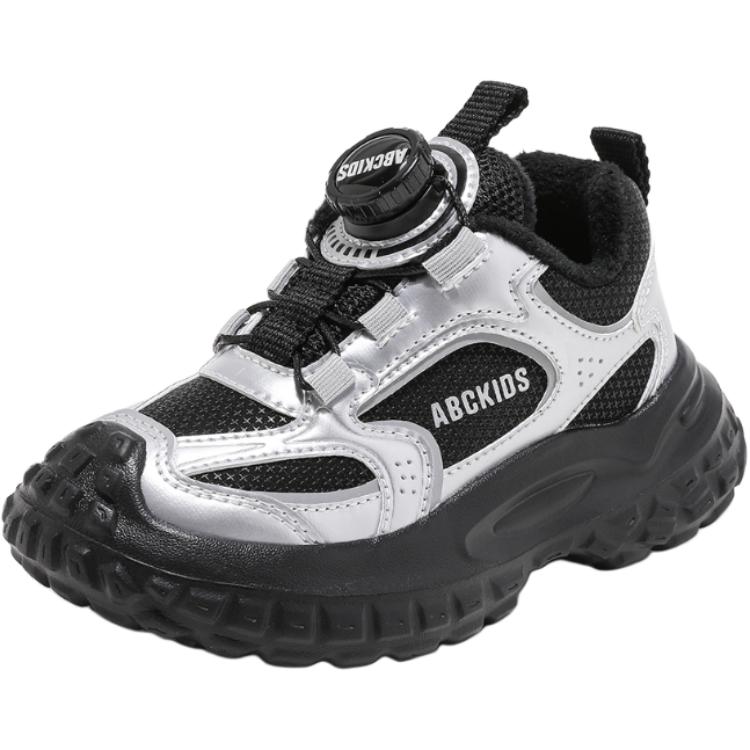 

Повседневные ботинки black silver gray kids' ABC KIDS, черный/серебряный серый