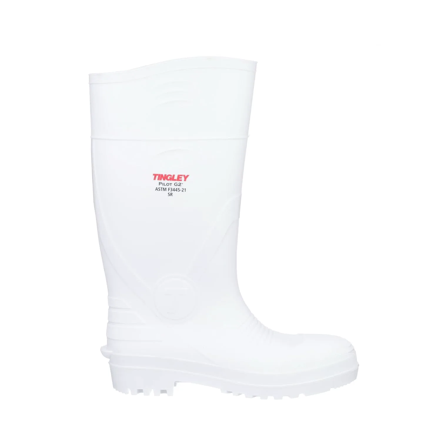 Ботинки Tingley Pilot G2 31161 с плоским мыском до колена, мужской размер 7 / женский размер 9, черные No Brand, белый — фото 3
