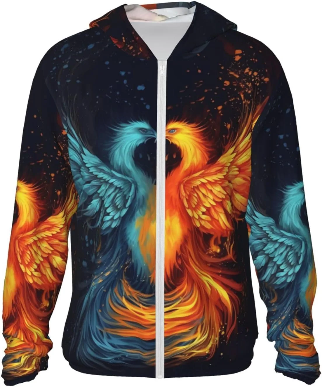 

Толстовка с защитой от солнца Fire and Water Phoenix Full Zip UPF 50+ с карманом HJBNW