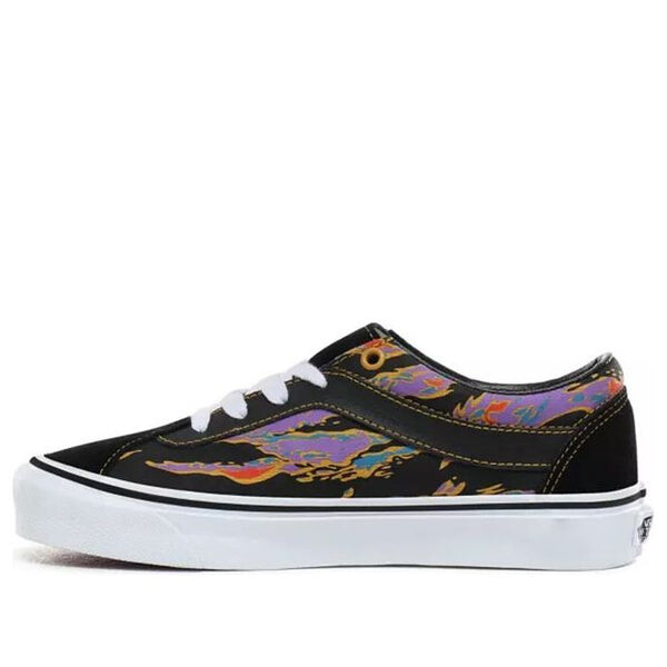 

Кроссовки tiger camo bold ni 'black white' Vans, черный