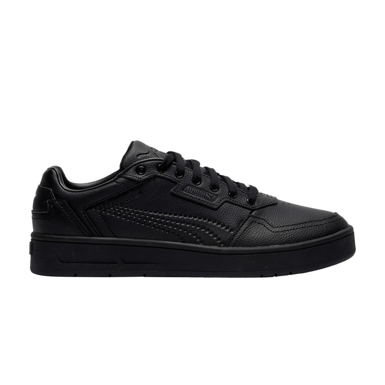 

Кроссовки Puma Court Classic Lux 'Black White', черный