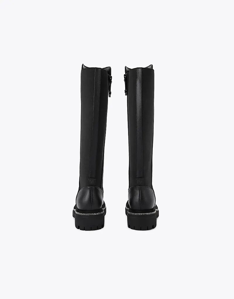 Сапоги KG Kurt Geiger Tiff с высоким голенищем, черного цвета — фото 4