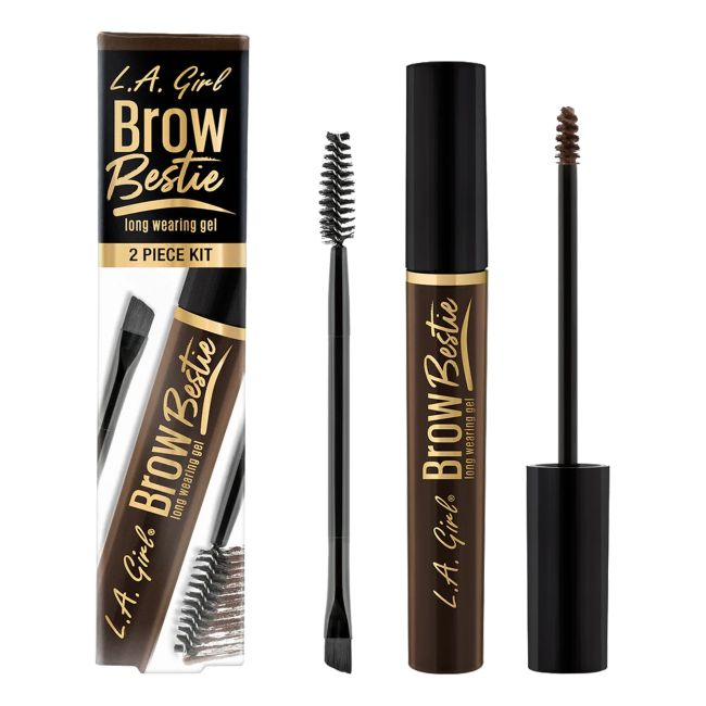 

Brow bestie стойкий гель для бровей + щеточка L.A. Girl, цвет dark brown, 2,5 мл