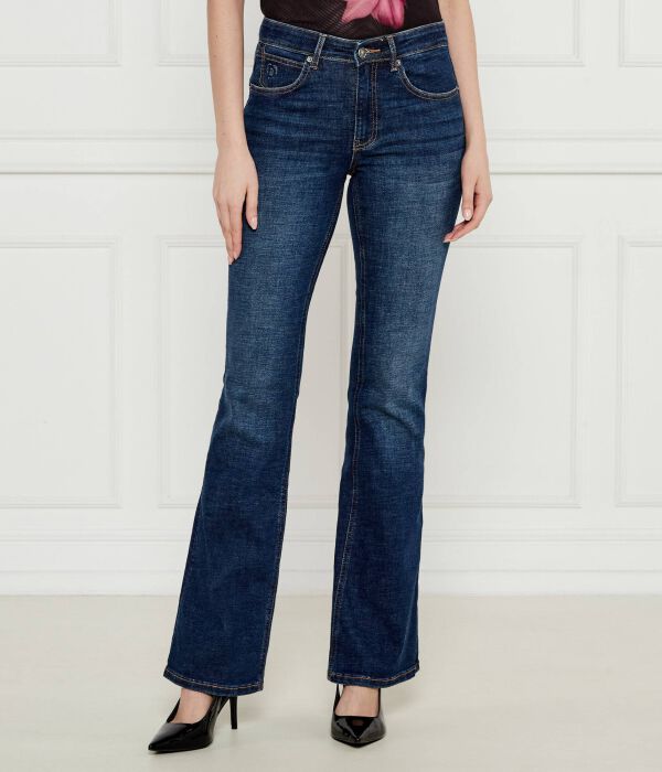 

Джинсы порваны. Flare fit Desigual, синий