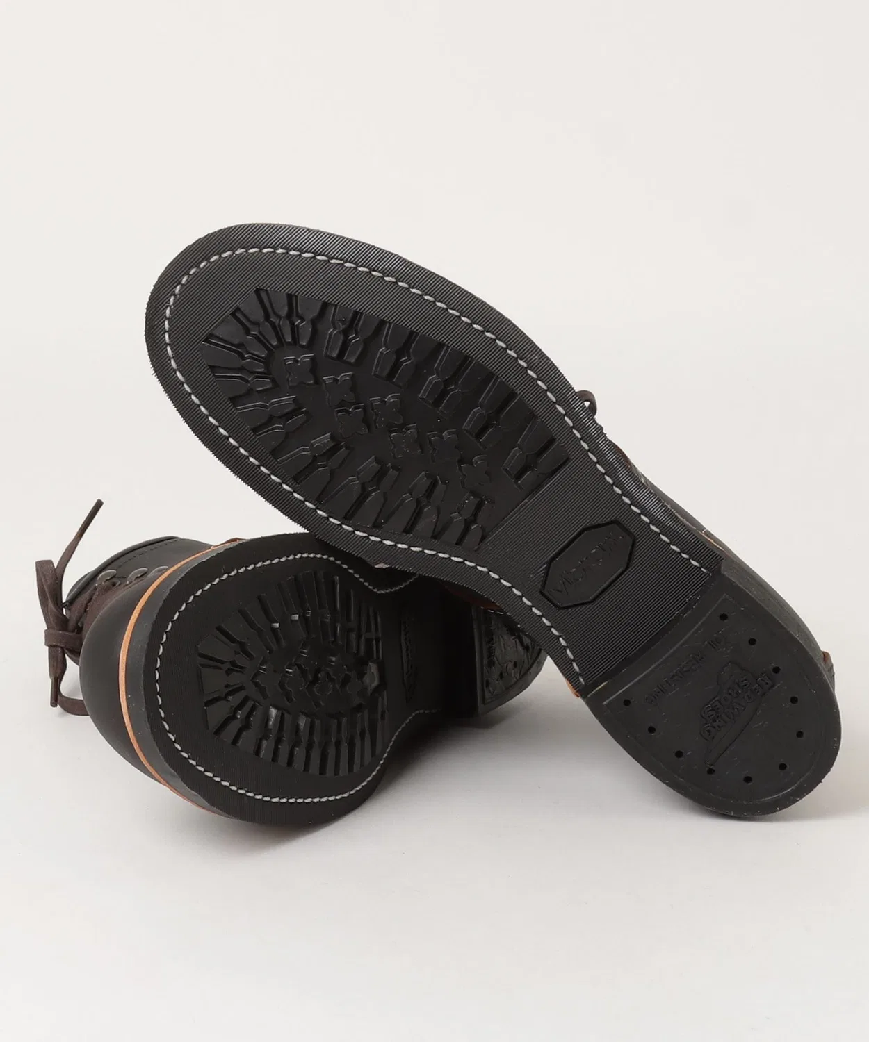 Ботинки Red Wing Blacksmith из кожи, на подошве Vibram, чёрные — фото 3