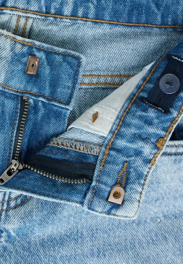 Джинсы широкого кроя, расклешенные джинсы Name It, Light Blue Denim — фото 3