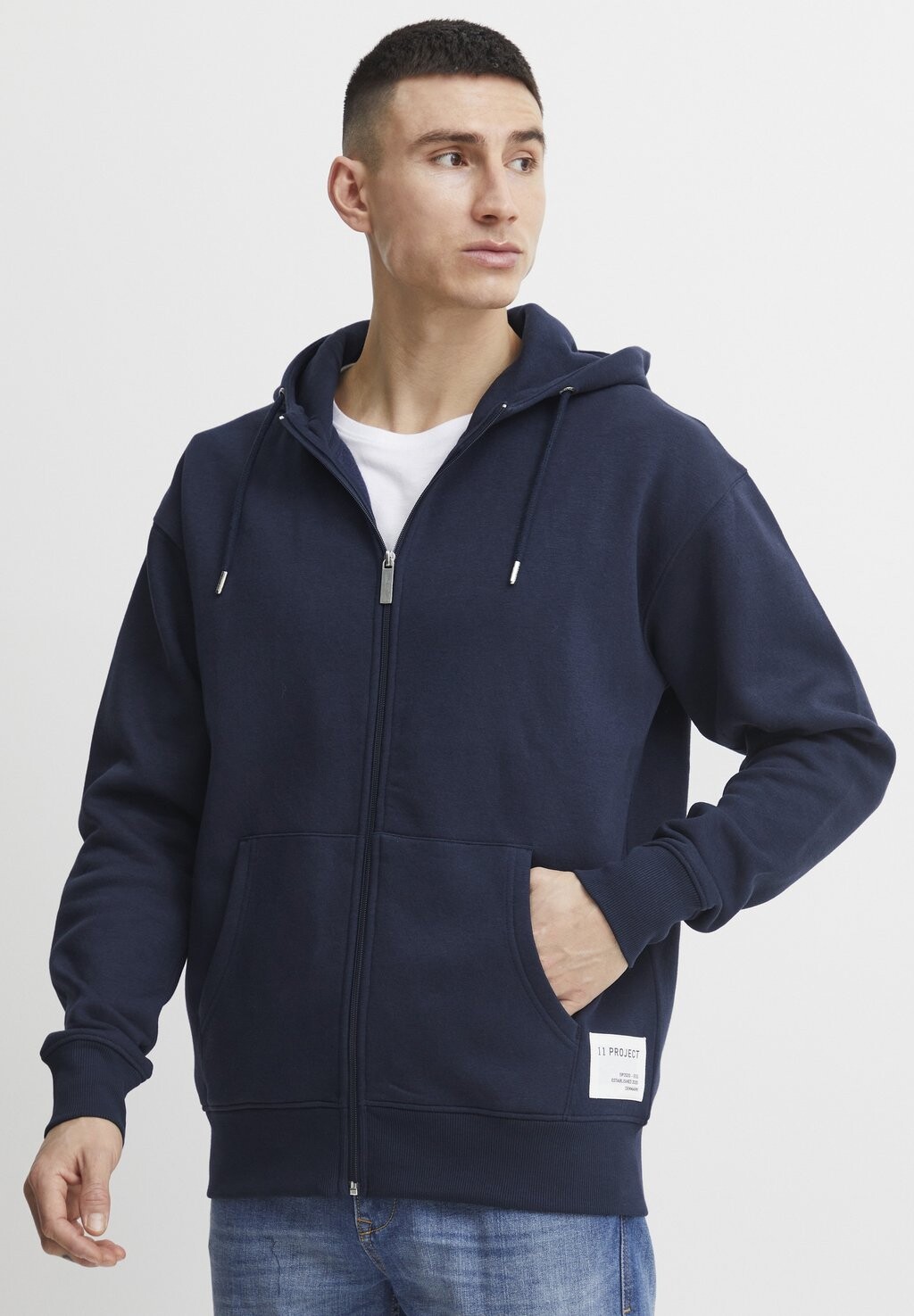 

Толстовка PRANDRON ZIPHOOD 11 Project, цвет insignia blue