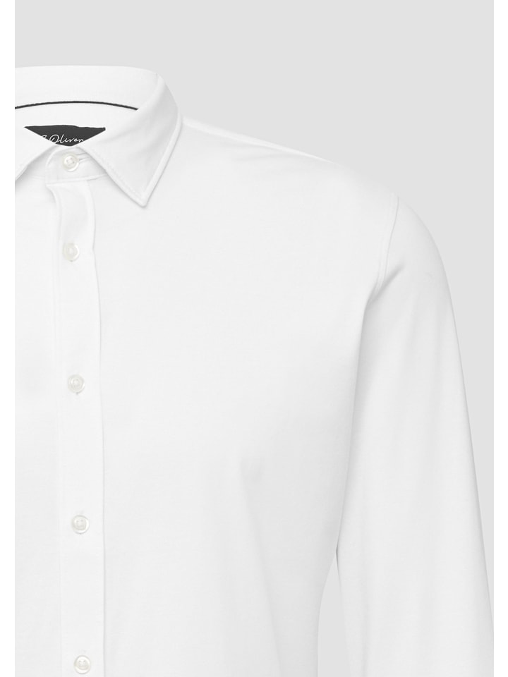 

Рубашка s.Oliver BLACK LABEL, белый