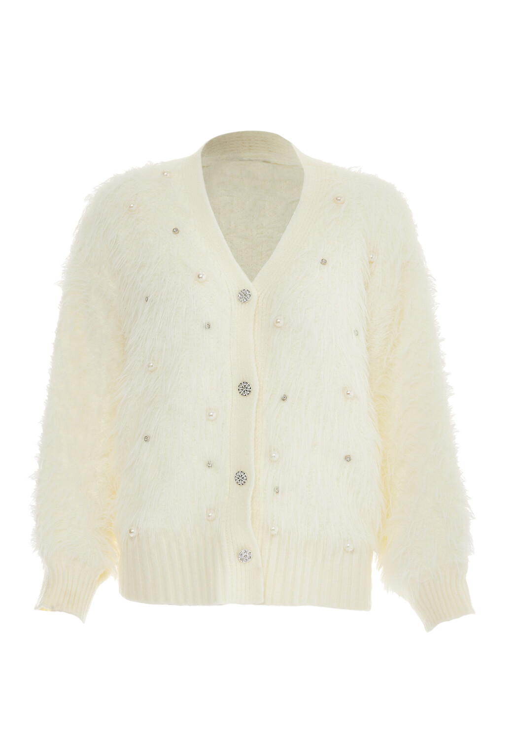 

Толстовка faina Strickjacke, белый
