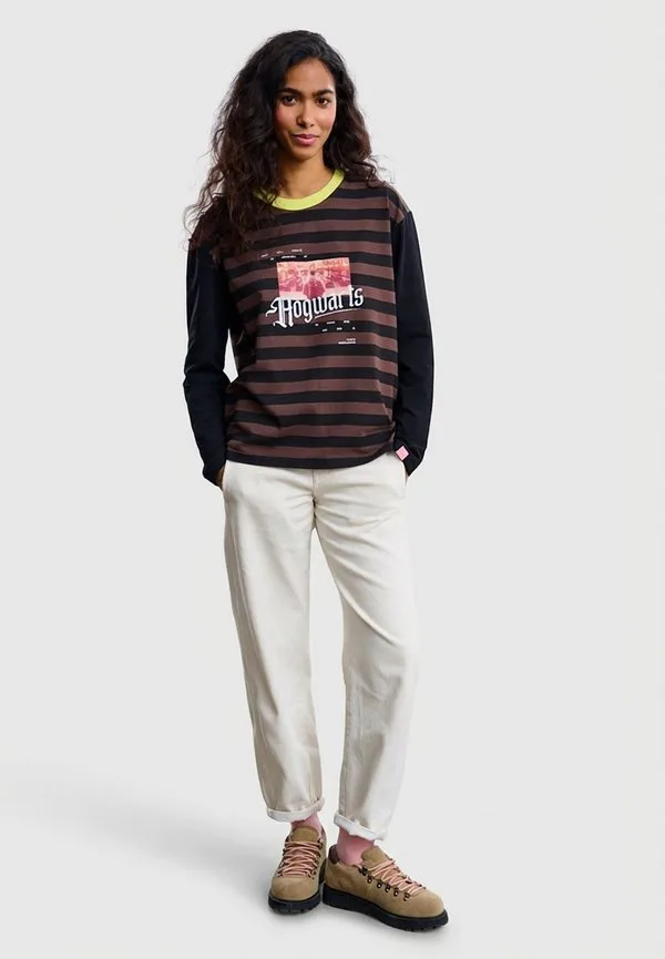 

Футболка с длинными рукавами хогвартса Naoko, Brown, Коричневый, Футболка с длинными рукавами хогвартса Naoko, Brown