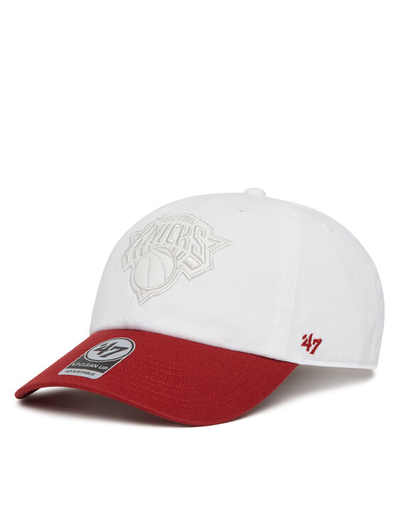 

Кепка NBA New York Knicks '47 x Tommy Hilfiger Courtside '47 Clean Up THCCU175GWL 47 Brand, белый