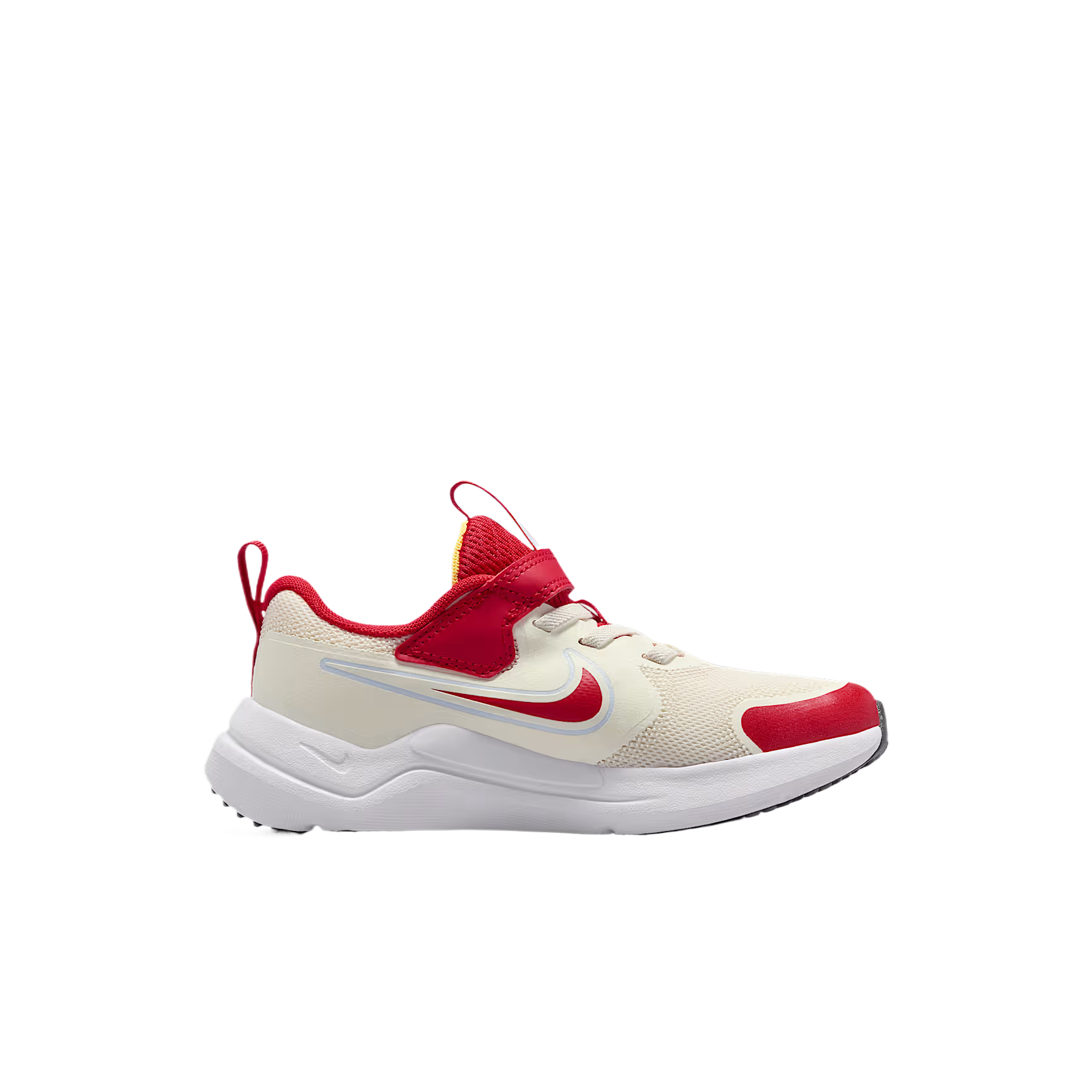 Rebound Low top Беговые кроссовки Kids' Nike, sail белый/белый/elegant topaz/university красный — фото 3