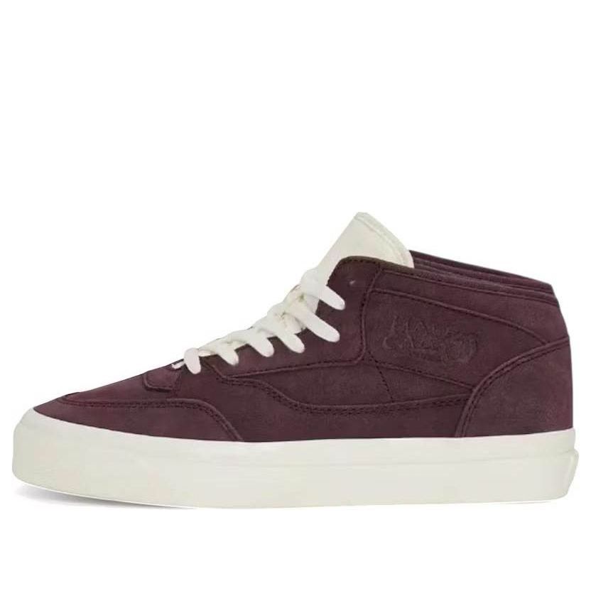 

Кроссовки Vans x JJJJound Half Cab 'Burgundy White', бордовый
