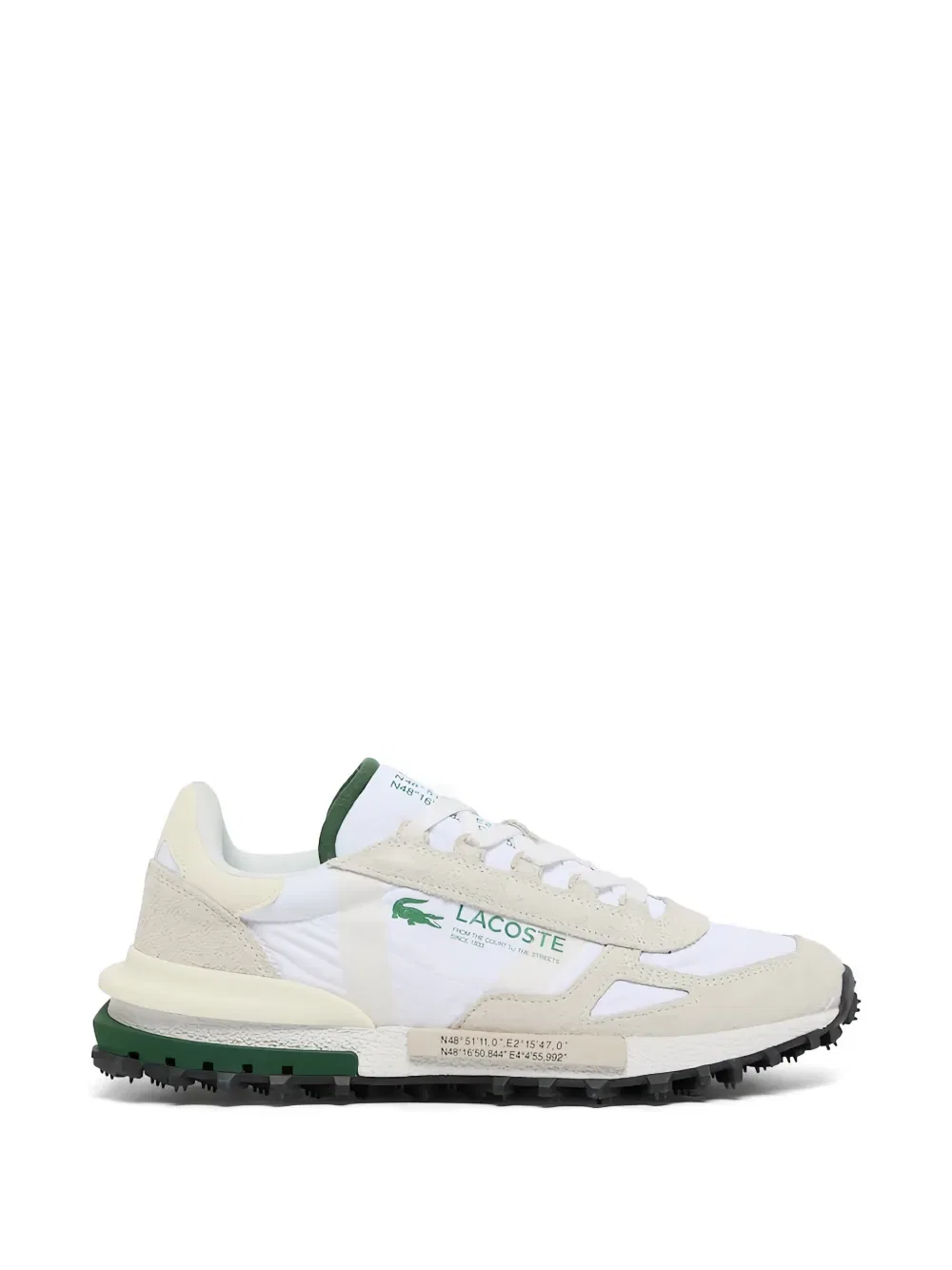 Элитные спортивные кроссовки Lacoste, белый