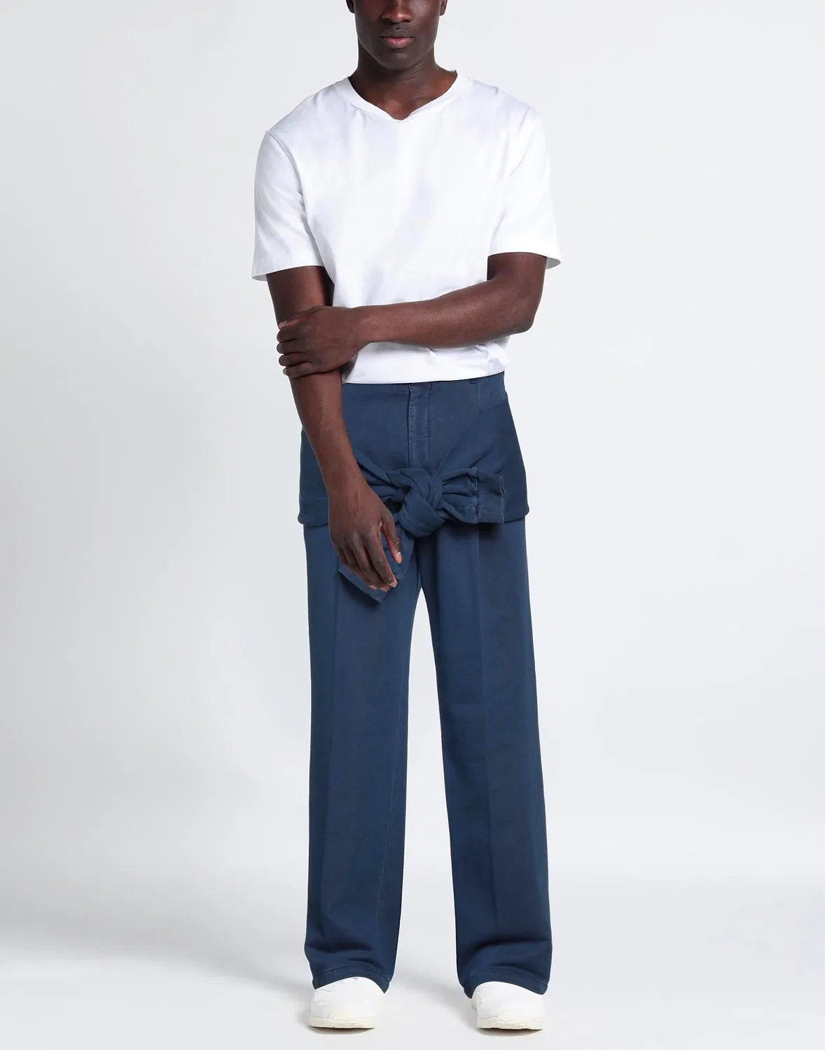 Брюки мужские Burberry синий, спортивный стиль, regular fit — фото 2