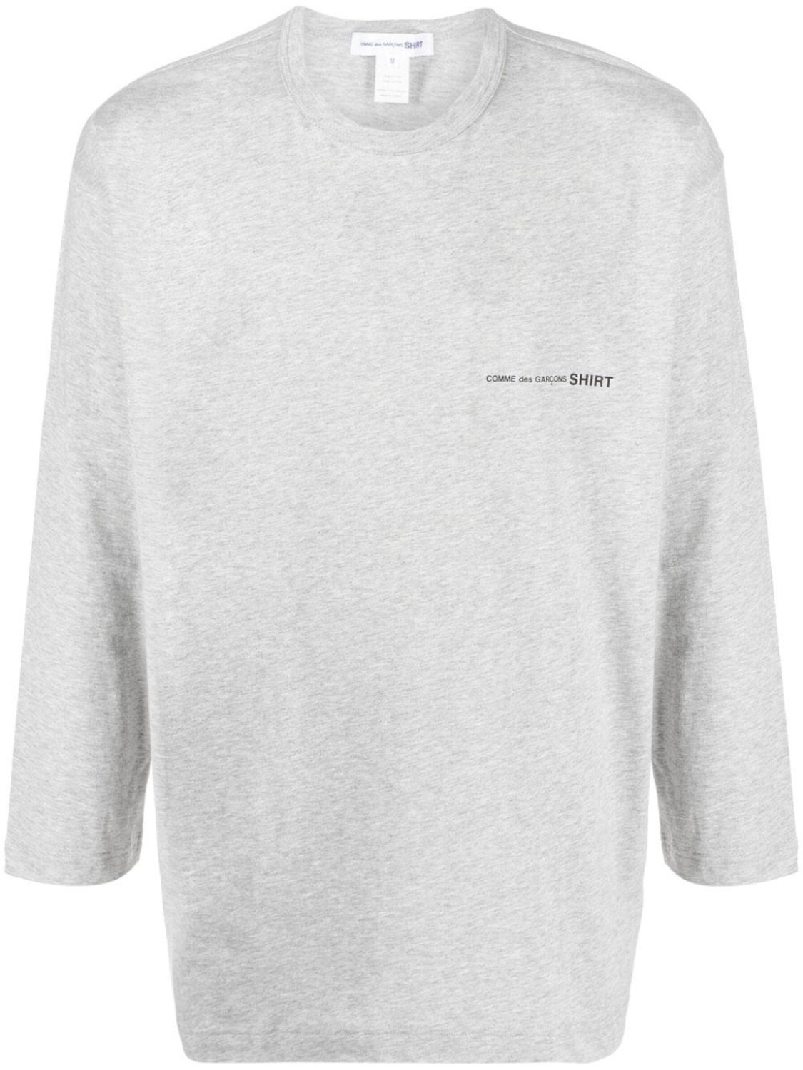 

Футболка с длинными рукавами и логотипом Comme Des Garçons Shirt, серый