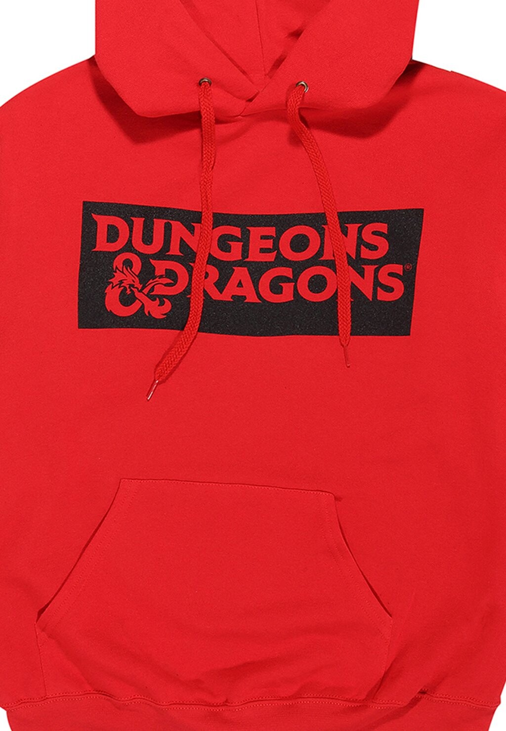 

Толстовка с капюшоном DUNGEONS AND DRAGONS LOGO Henry Tiger, красный