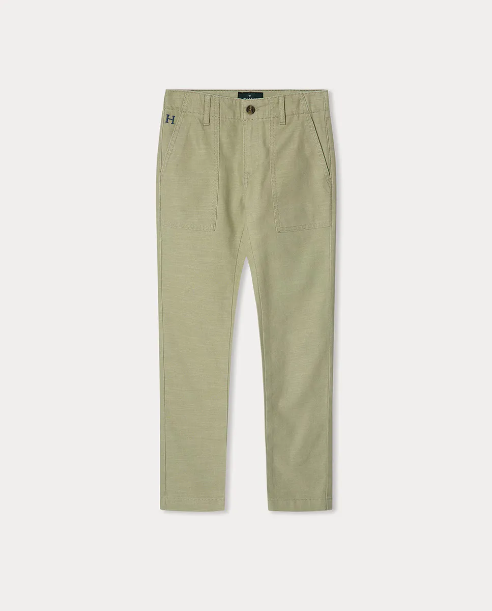 

Плотницкие брюки для мальчиков Hackett, зеленый