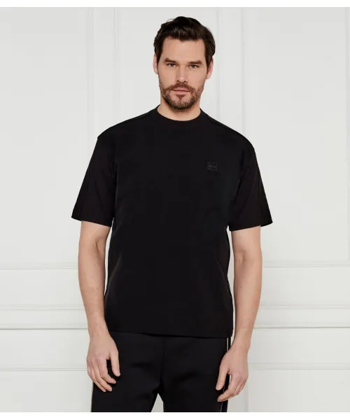 

Футболка te_nylonfront Relaxed fit Boss Orange, черный