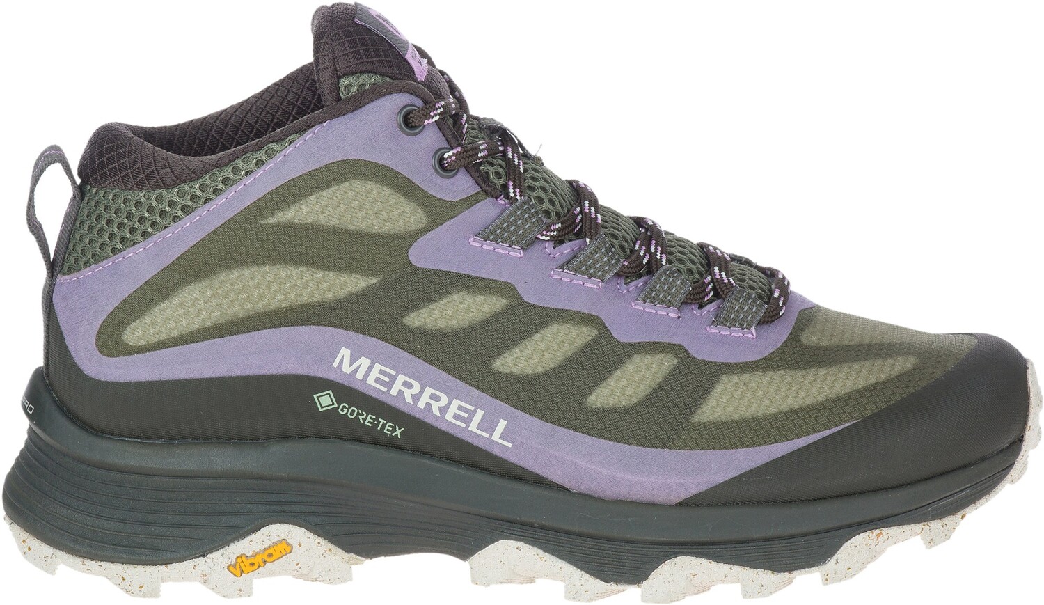 

Походные ботинки Moab Speed ​​Mid GORE-TEX — женские Merrell, зеленый