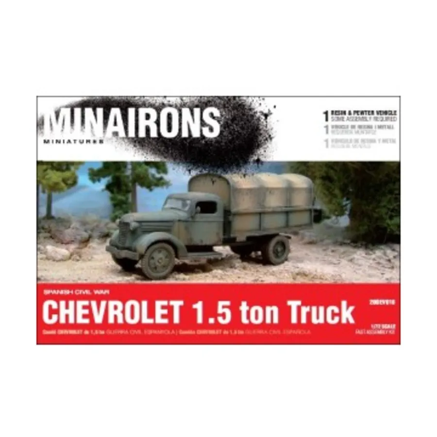 

Грузовик Шевроле 1,5 тонны, Spanish Civil War - Vehicles (1:72)