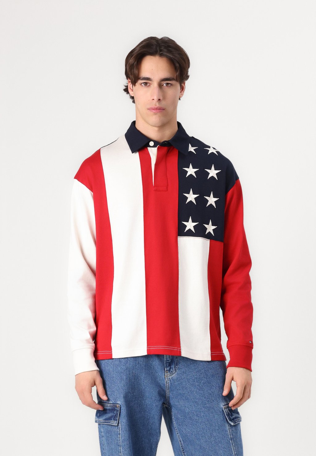 

Толстовка AMERICANA FLAG RUGBY UNISEX Tommy Hilfiger, темно-синий