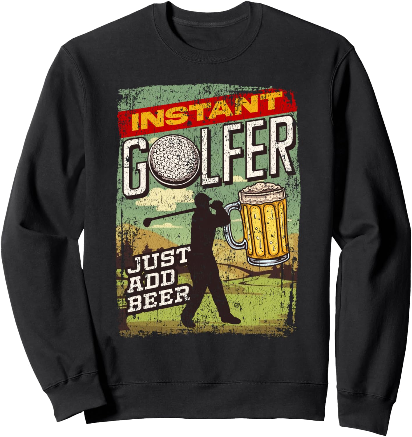 

Милая забавная толстовка для фанатов Four1Nine Golfers Official, черный