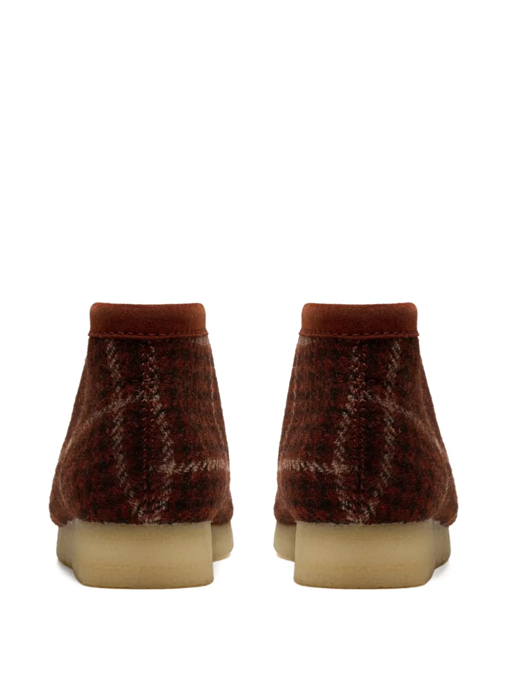 Твидовые ботинки Clarks Originals, коричневый — фото 3