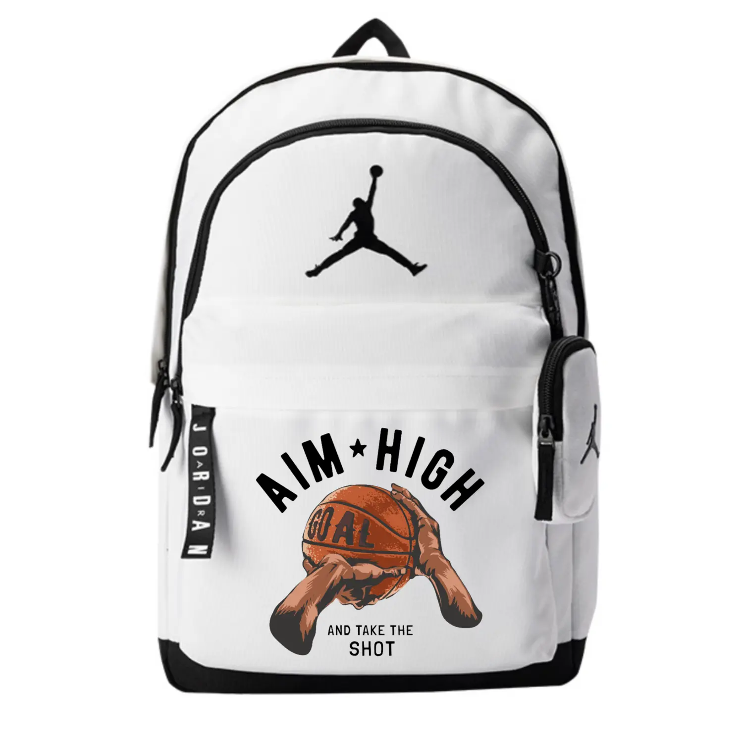 

Jordan Полиэстеровый рюкзак Regular Unisex White