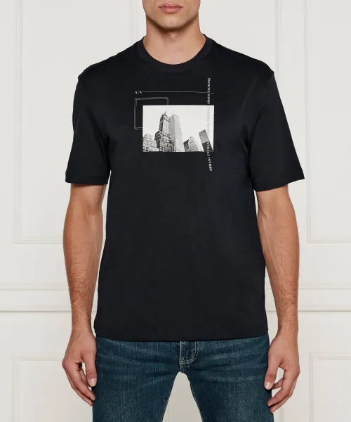 

Футболка Regular fit Armani Exchange, черный