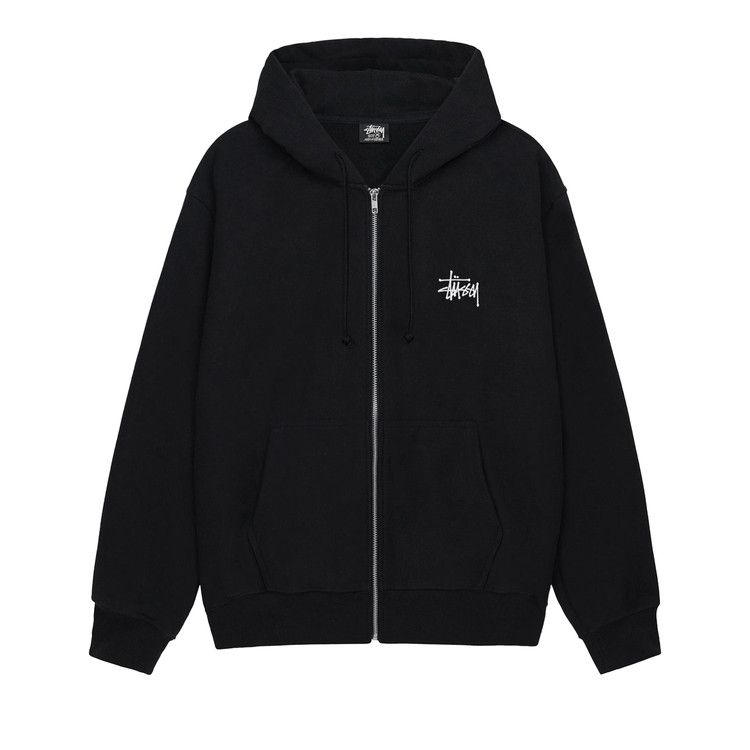 

Худи Stussy Big & Meaty Zip Hoodie, Black
