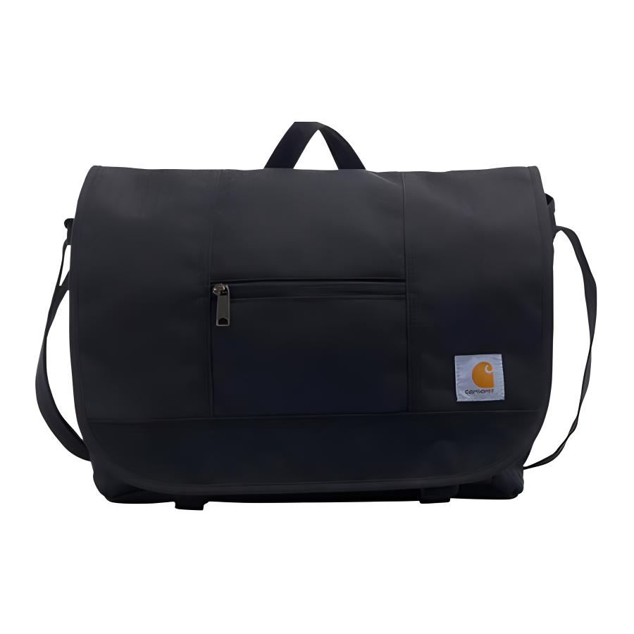 

Carhartt WIP Полиэстеровый мессенджер портативная сумка через плечо унисекс черный, Black