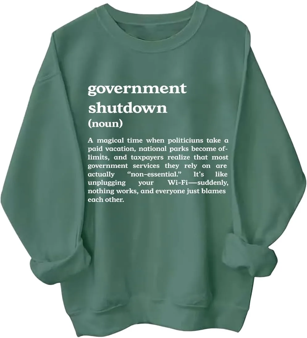 

Толстовка Funny Government Shutdown Exosea