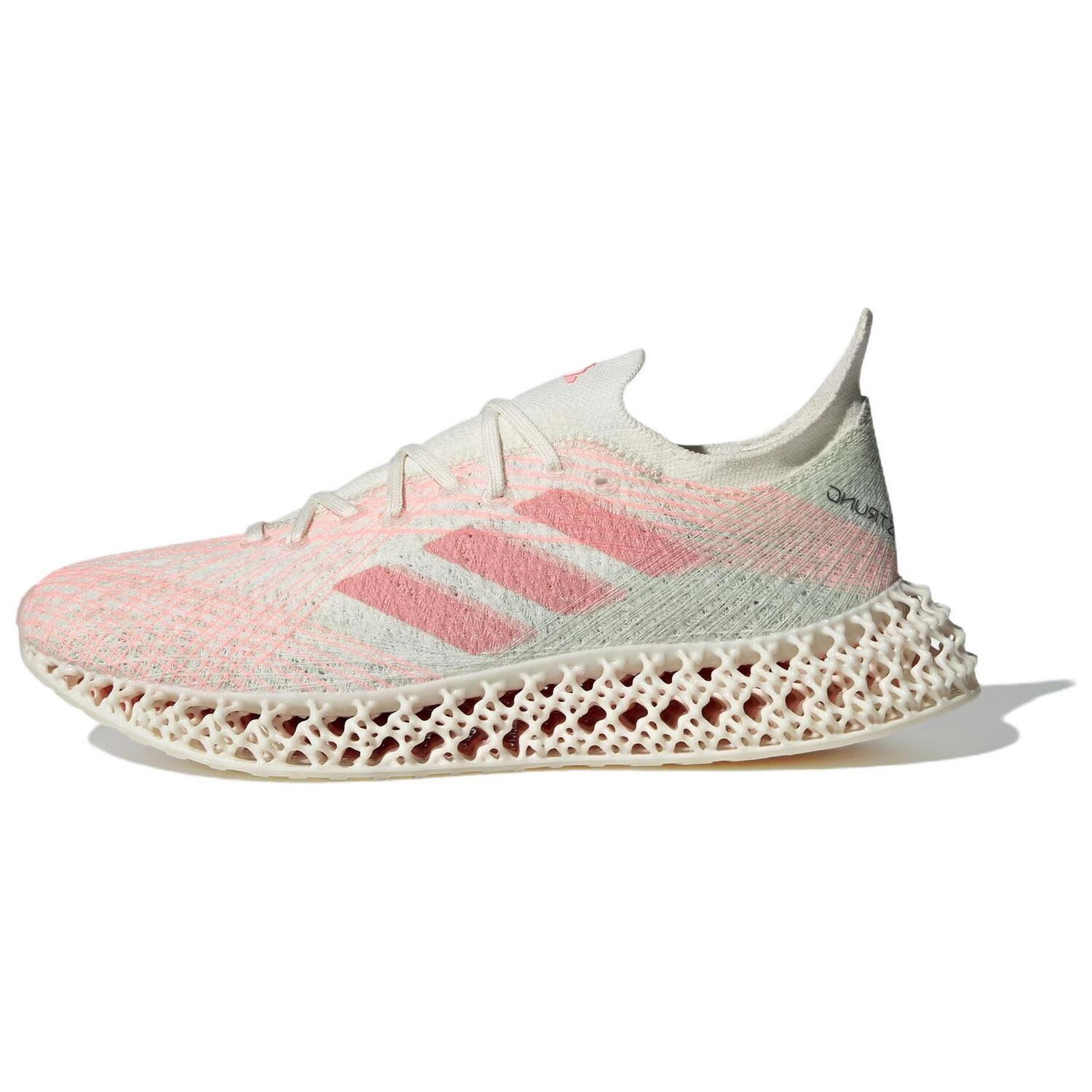 

Кроссовки adidas 4DFWD Women's X Strung 'Off White Pink Spark', белый