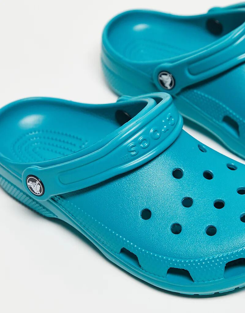 Сабо Crocs Classic в цвете «бирюзовый» — фото 2