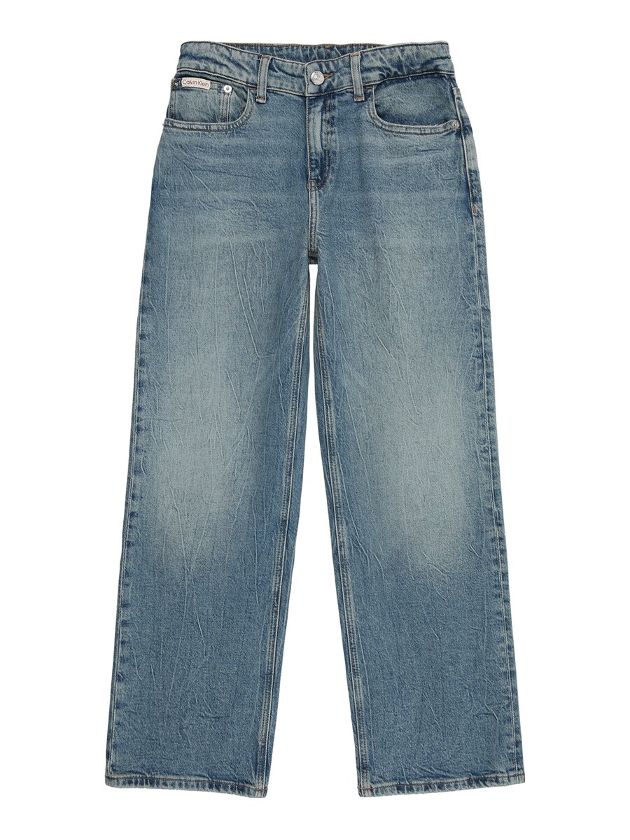 

Джинсы с широкими штанинами Calvin Klein Jeans, синий деним
