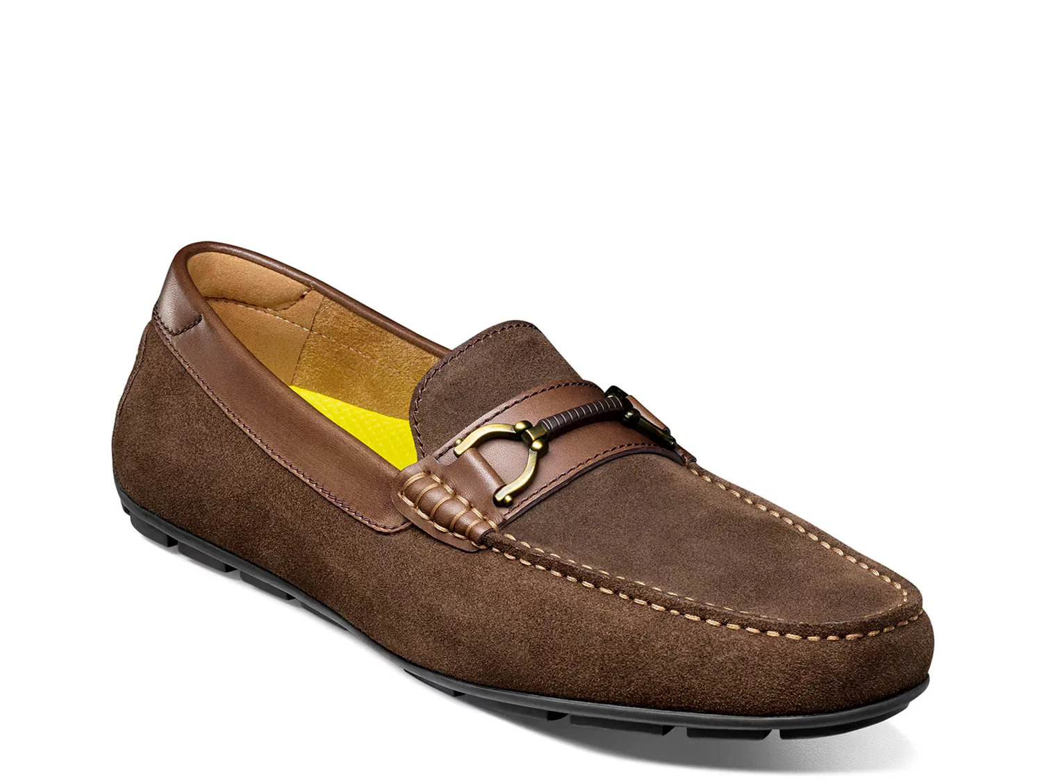 

Лоферы Motor Bit Driving Loafer Florsheim, цвет cognacsuede