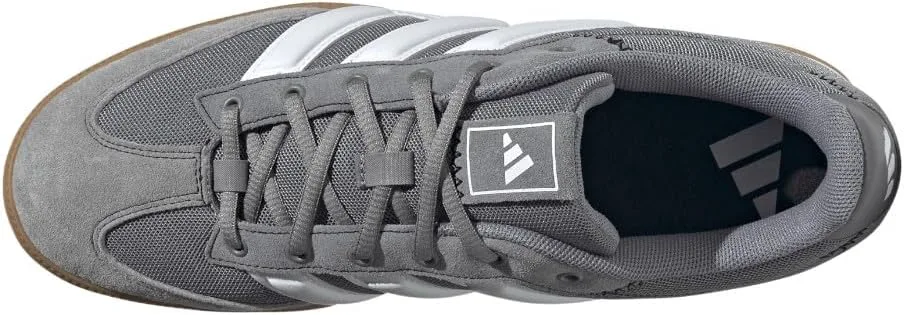 Мужские кроссовки для зала Adidas Spezialist, серый/белый/черный — фото 4