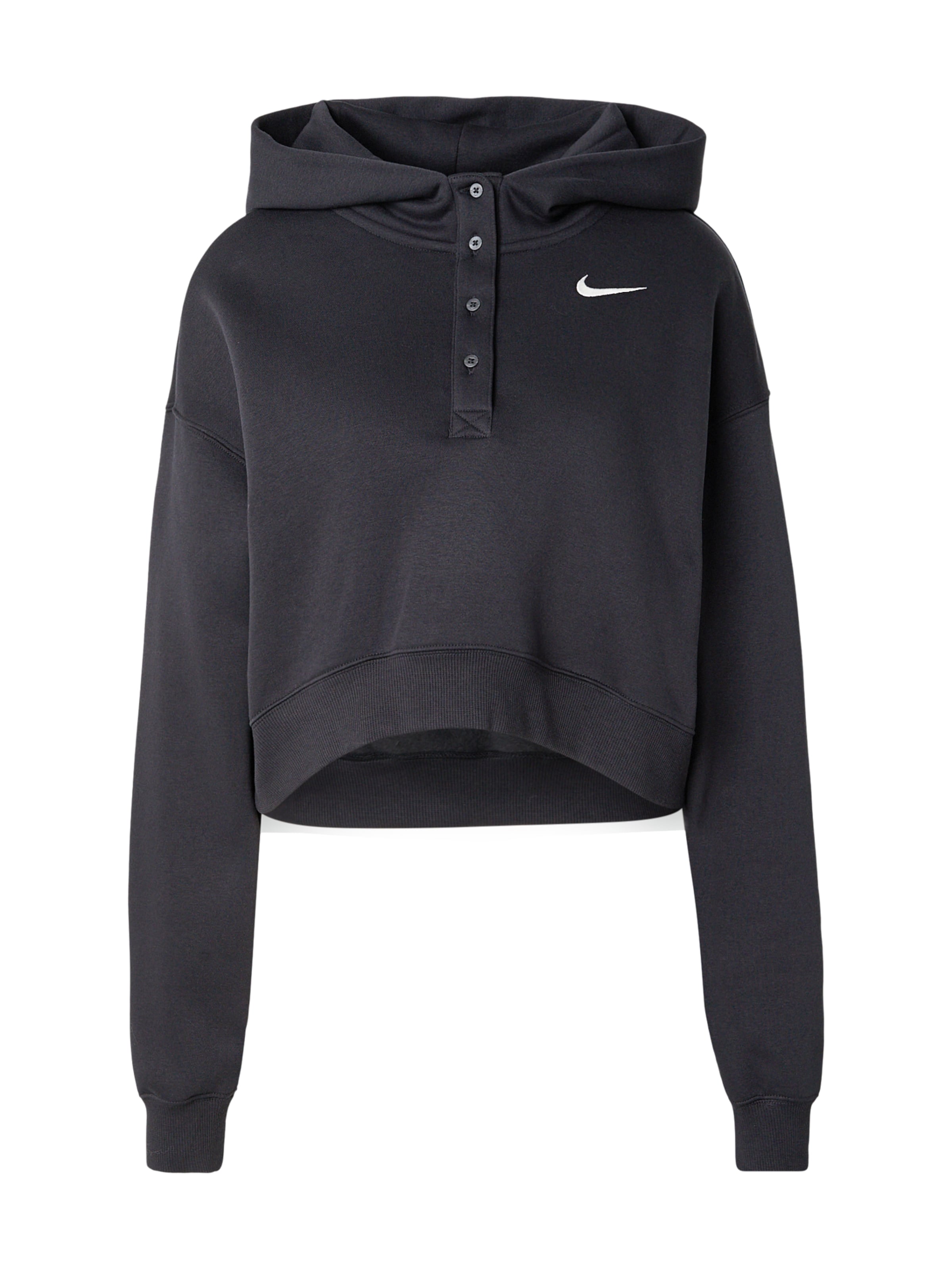 

Nike Sportswear Толстовка 'PHNX FLC' в черном цвете