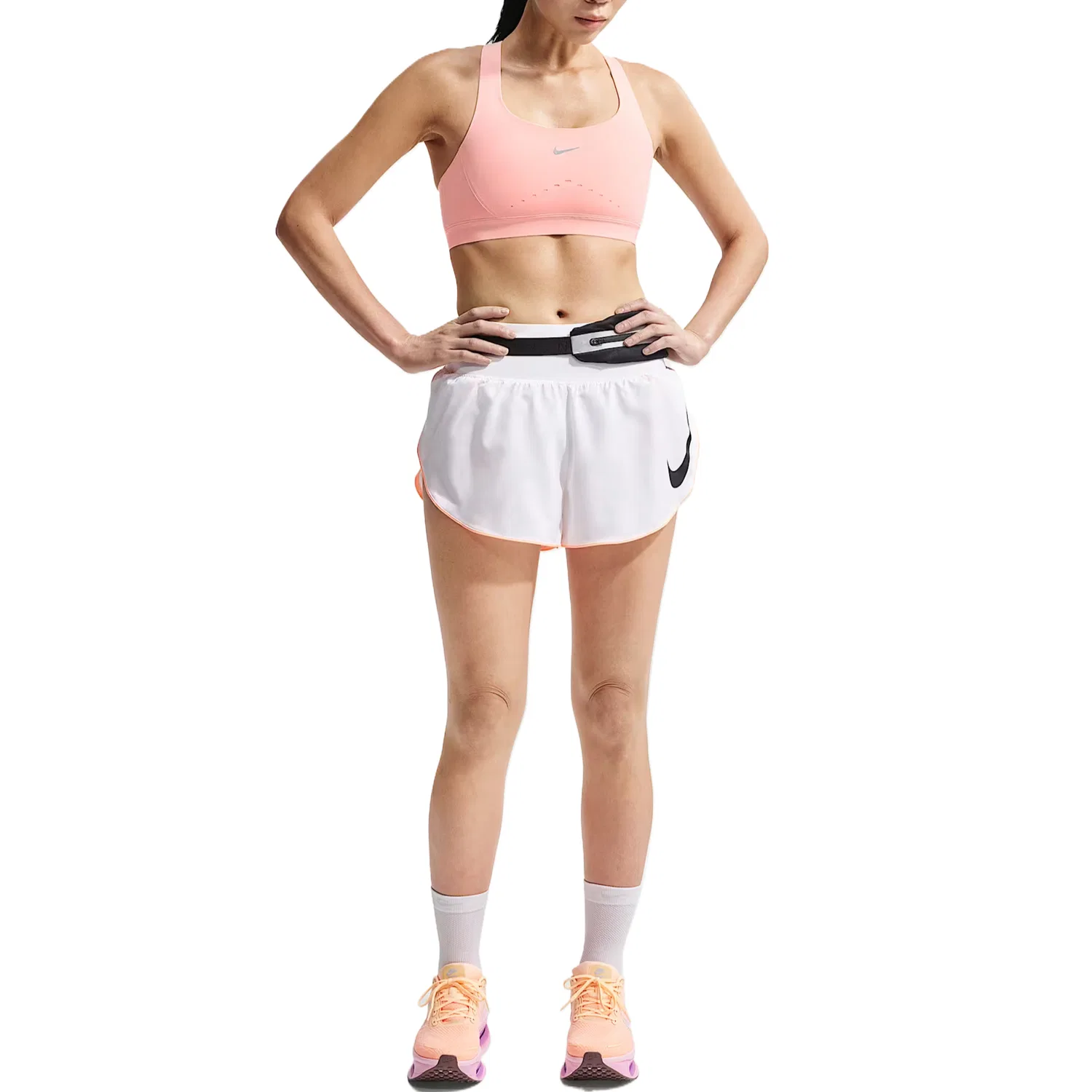 Топ спортивный без рукавов женский Arctic Orange Nike